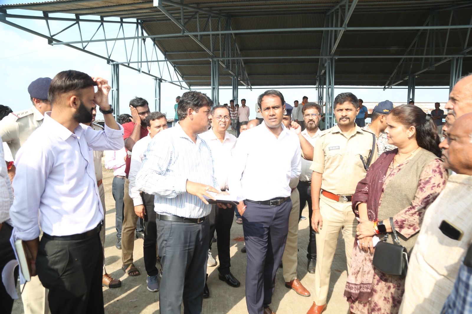 मुख्यमंत्री के प्रस्तावित बीना