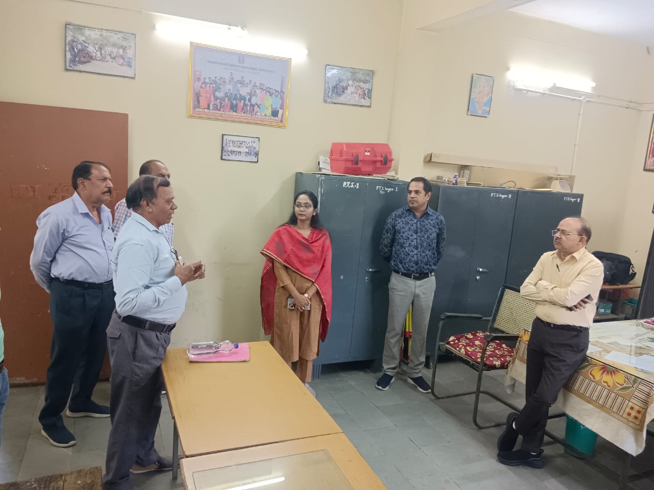 अपर कलेक्टर संत रविदास मंदिर