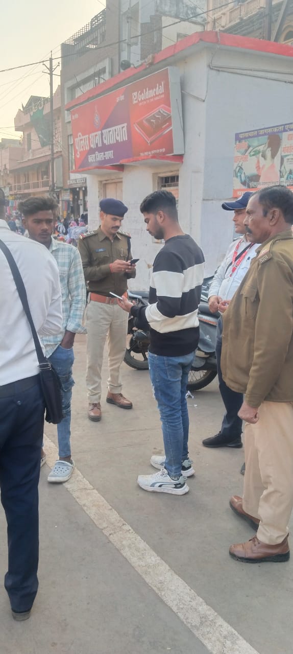 यातायात नियमों के उल्लंघन पर कार्रवाई तेज, 3725 चालान निपटाए 17,14,300/- रूपये समन शुल्क बसूल किया गया