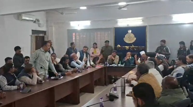 सागर सागर धार्मिक स्थल विवाद: शांति समिति की बैठक में हुआ समाधान, दोषियों पर कार्रवाई जारी