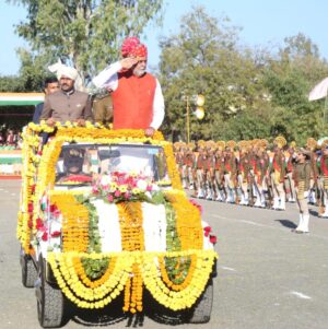 76 वें गणतंत्र दिवस के अवसर पर सागर रंगा देशभक्ति के रंग में