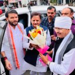 उप मुख्यमंत्री राजेंद्र शुक्ला का सागर आगमन पर विधायक शैलेंद्र जैन,जिला अध्यक्ष श्याम तिवारी के साथ पदाधिकारी कार्यकर्ताओं ने किया स्वागत