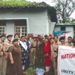 सांदिपनी विद्यालय की एन.सी.सी. गर्ल्स कैडेट्स ने किया वृक्षारोपण, दिया पर्यावरण संरक्षण का संदेश