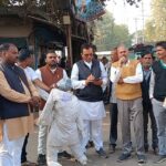 इंदौर शहर में घटित घटना पर युवा कांग्रेस का आक्रोश — रहली में नगरीय प्रशासन मंत्री का किया पुतला दहन